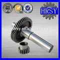 Helical gear with shaft professional manufacturer